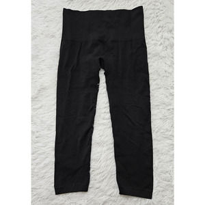 Spanx Sz XL Black High Rise Skinny Leg Seamless‎ Comfortable Casual Leggings